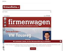 Tablet Screenshot of firmenflotte.at